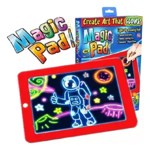 Tablero De Dibujo Con Luz Led Mágico Mag