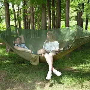 Hamaca Con Toldillo Portatil Anti Mosqui