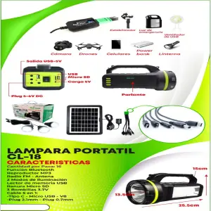 Lampara Portatil CL - 18