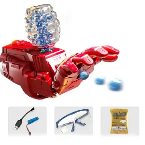 GUANTE IRON MAN HIDROGEL  RECARGABLE ⚡🔋