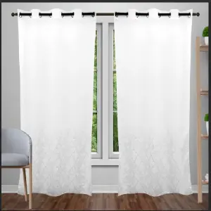 cortinas blackout con aro metalico