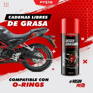 Desengrasante De Cadena Limpieza Pysta
