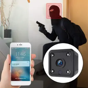 Mini Cámara Espía Hd Wifi Ip Monitore X6
