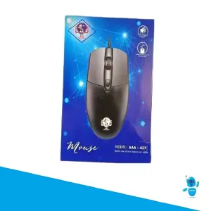 Mouse Alámbrico Diseño Ergonómico