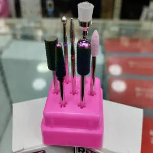 Juego de puntas para uñas tugsteno ⚡