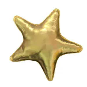 Cojin Navideño Estrella Dorado