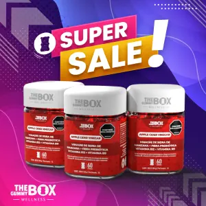COMBO x3 GOMA #1 EN VENTAS THE GUMMY BOX