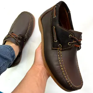 Calzado apache para caballero en CUERO