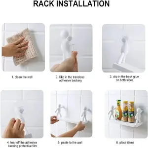 Estante para baño paquete x3
