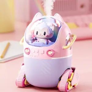 Humidificador Con Luz  GATO HUHU