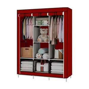 Ud Closet Tela 3 Secciones