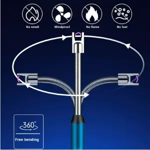 Encendedor De Plasma Flexible Recargable
