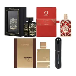 3 PERFUMES ESTUCHE DE LUJO + PERFUMERO
