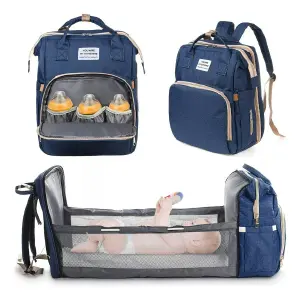 Bolso Pañalera Con Cambiador De Bebé Pl
