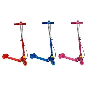 Patineta Sencilla Metalizada Rojo