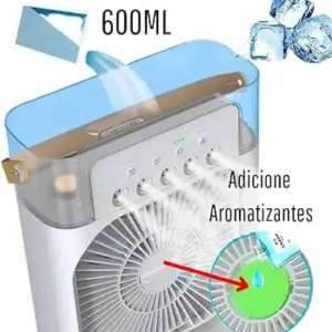 Ventilador de aire acondicionado más Hum