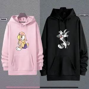 BUZOS PAREJA LOLA Y BUGS BUNNY