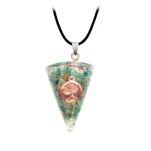Collar Arbol De La Vida Cuarzo Orgonita
