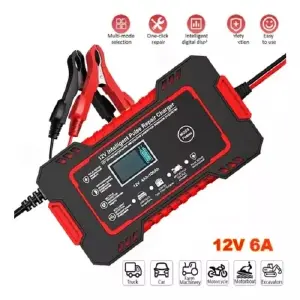 Cargador De Baterias Con Pantalla Carga