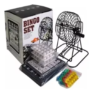 SET JUEGO DE BINGO FAMILIAR