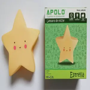 Lampara Estrella Luz Noche LIMON™