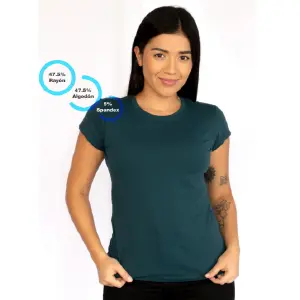 Camiseta Tela fría Para Dama