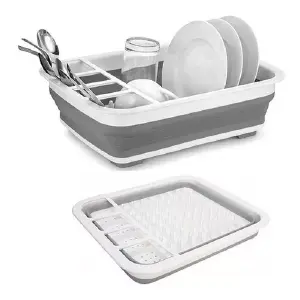 ESCURRIDOR PARA PLATOS PLEGABLE BANDEJA
