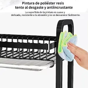 Escurridor Inoxidable Platero 3 Niveles