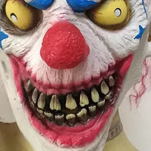 Mascara en latex payaso americano Hallow