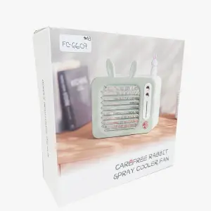 VENTILADOR ENFRIADOR SPRAY CONEJO FC6607