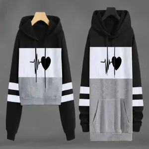 Buso Buzo, Hoodie CORAZON PAREJA COMBINA