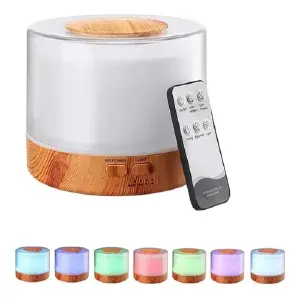 Difusor Humidificador Base Madera