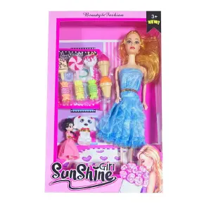 Muñeca Vestidos Elegante Helados Mascota