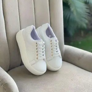 Tenis Clásico Dama Blanco