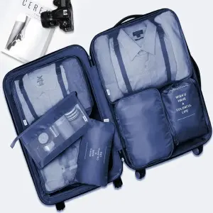 BOLSAS VIAJE X8 PIEZAS ORGANIZADORA