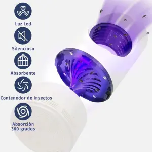 Lámpara mata mosquitos eléctrico pd-40