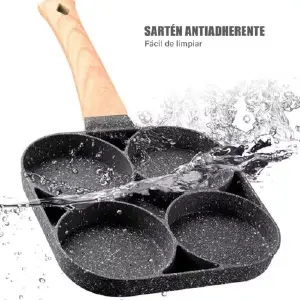 Mini sarten 4 puestos antiadherente