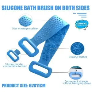 ESTROPAJO DE BAÑO EN SILICONA