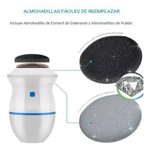 Quita Callos Y Pulidor Electrico Remueve