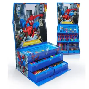 Set Arte Niños Maleta 54 Piezas Azul