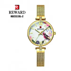RD22039L-2 RELOJ REWARD MALLA METÁLICO