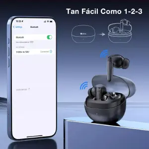 Audifonos Inalambricos negro 1hora A