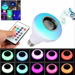 Bombillo parlante con Bluetooth