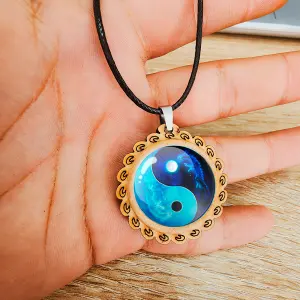 Collar Yin Yang Yinyang Yin Yan Unisex