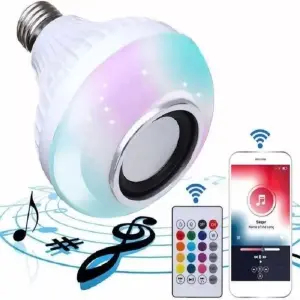 Parlante luz led