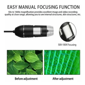 Microscopio Electronico Usb 1600x