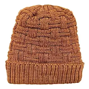 Gorro Unisex Lana Grueso Sin Pompom