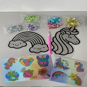 Kit de pintura con diamantes