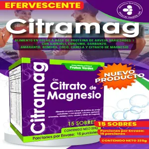 CITRAMAG: Tu Aliado para la Salud Muscular y el Bienestar General - CITRAMAG CON CITRATO DE MAGNESIO