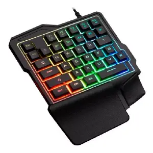 Teclado Gamer de una sola mano retroilu